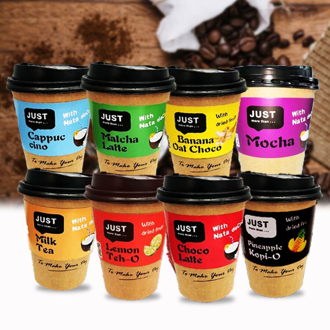 JUST More Than Instant Coffee Cup Assorted Flavour