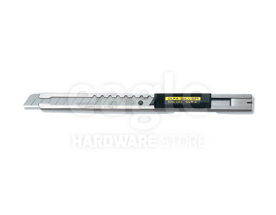 OLFA SVR-2 AUTO LOCK SILVER CUTTER