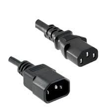 QP Power Cord IEC C13 To C14 2m