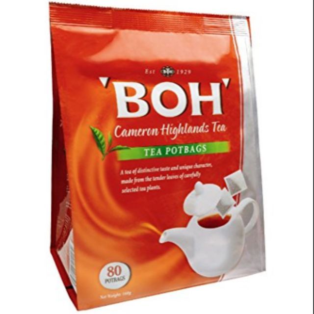 BOH Cameron Highlands Tea Bags 80x2g