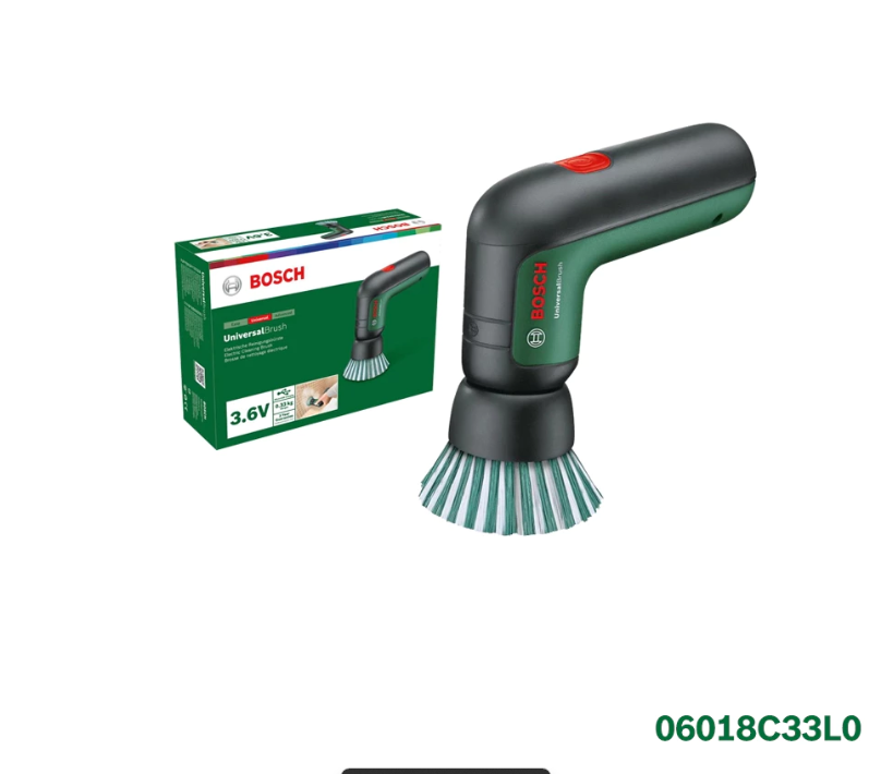 BOSCH HOME & GARDEN UNIVERSAL BRUSH CORDLESS CLEANING BRUSH - 06033E0050