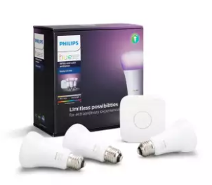 Genuine Malaysia Philips Warranty - Philips Hue Smart LED Light Starter Kit (White & Colour Ambiance A60)