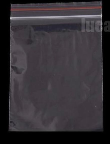 qs Zipper plastic 5 inci x 8 inchi (100pcs)