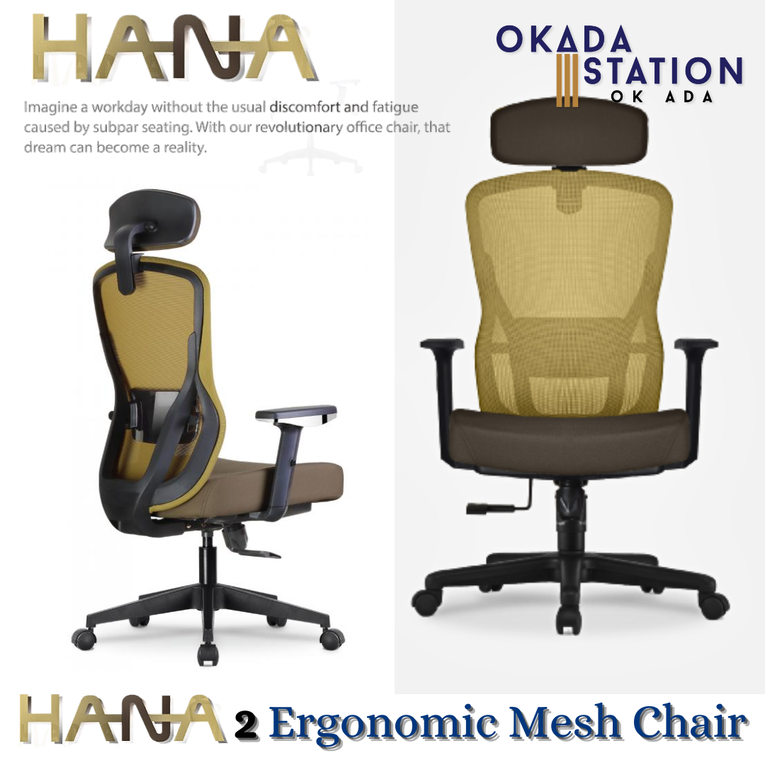 CLASSIC CHAIR HANA 2 EXECUTIVE ERGONOMIC HIGH BACK OFFICE CHAIR / MODEL HANA 2 / MESH CHAIR / CLASSIC CHAIR / OFFICE CHAIR