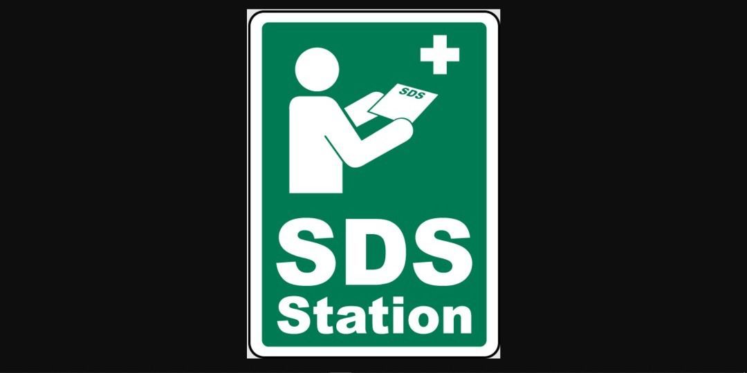 SDS STATION SIGN/SIGNBOARD/HIGH IMPACT PVC