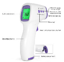 DT-8826 Infrared Temperature Sensor Forehead Thermometer Smart Sensor