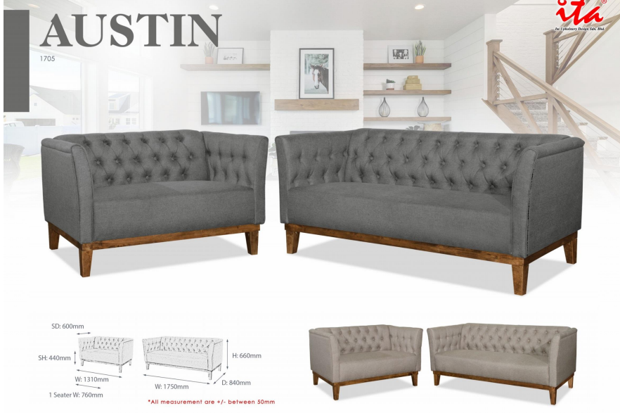 ITA OFFICE SOFA SET - AUSTIN 1705