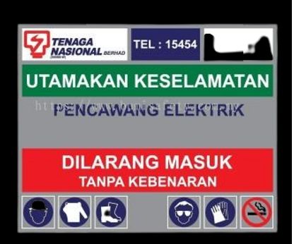 Vsafemkt Tnb Signboard
