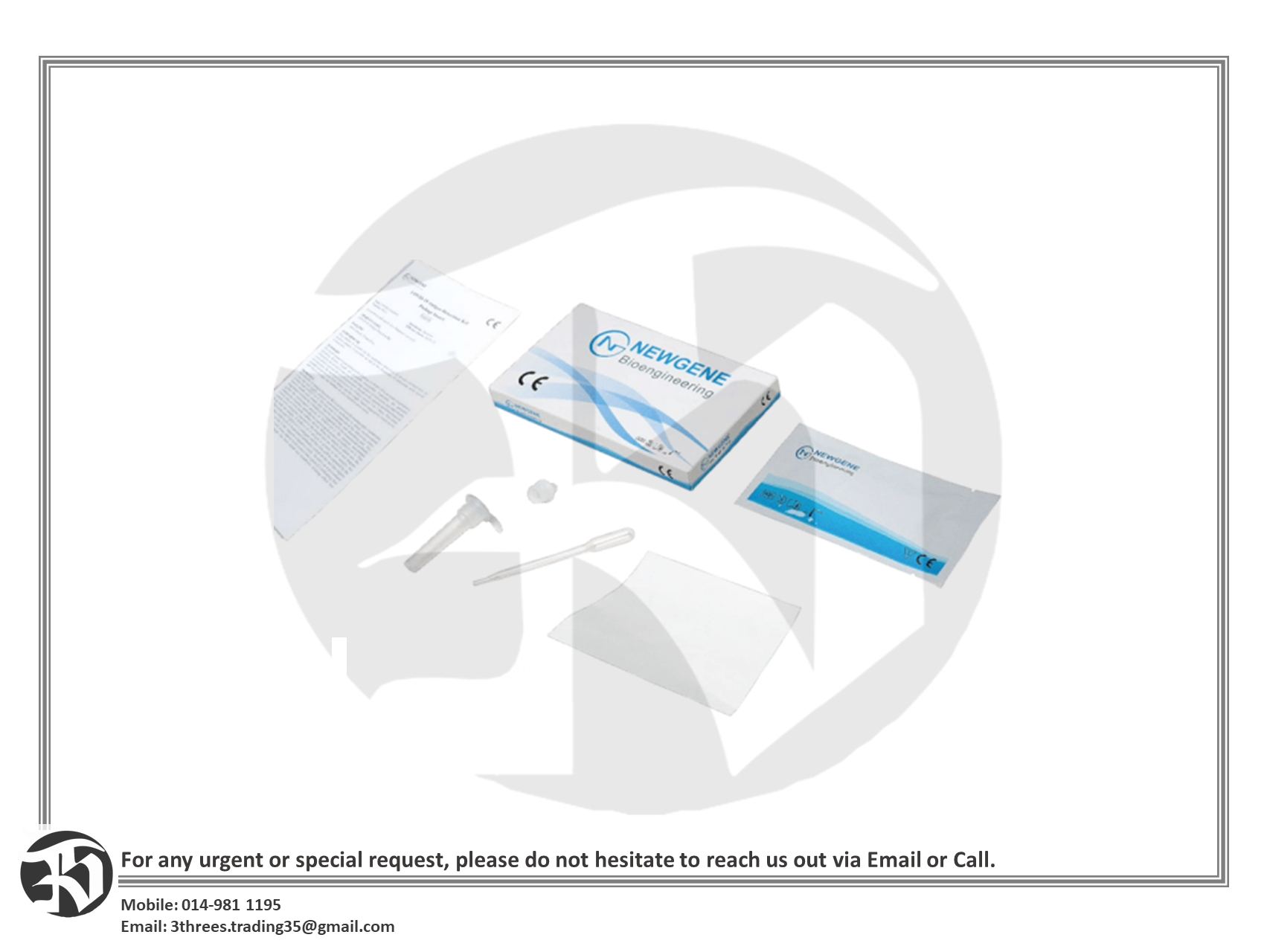 SSST Newgene Covid Saliva Test Kits
