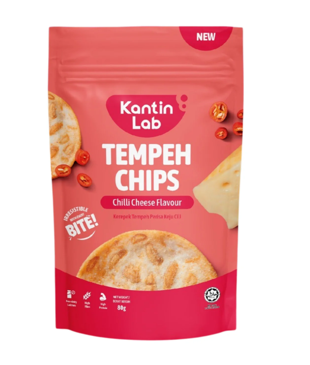 Chili Cheese Flavoured Tempeh Chips 35g