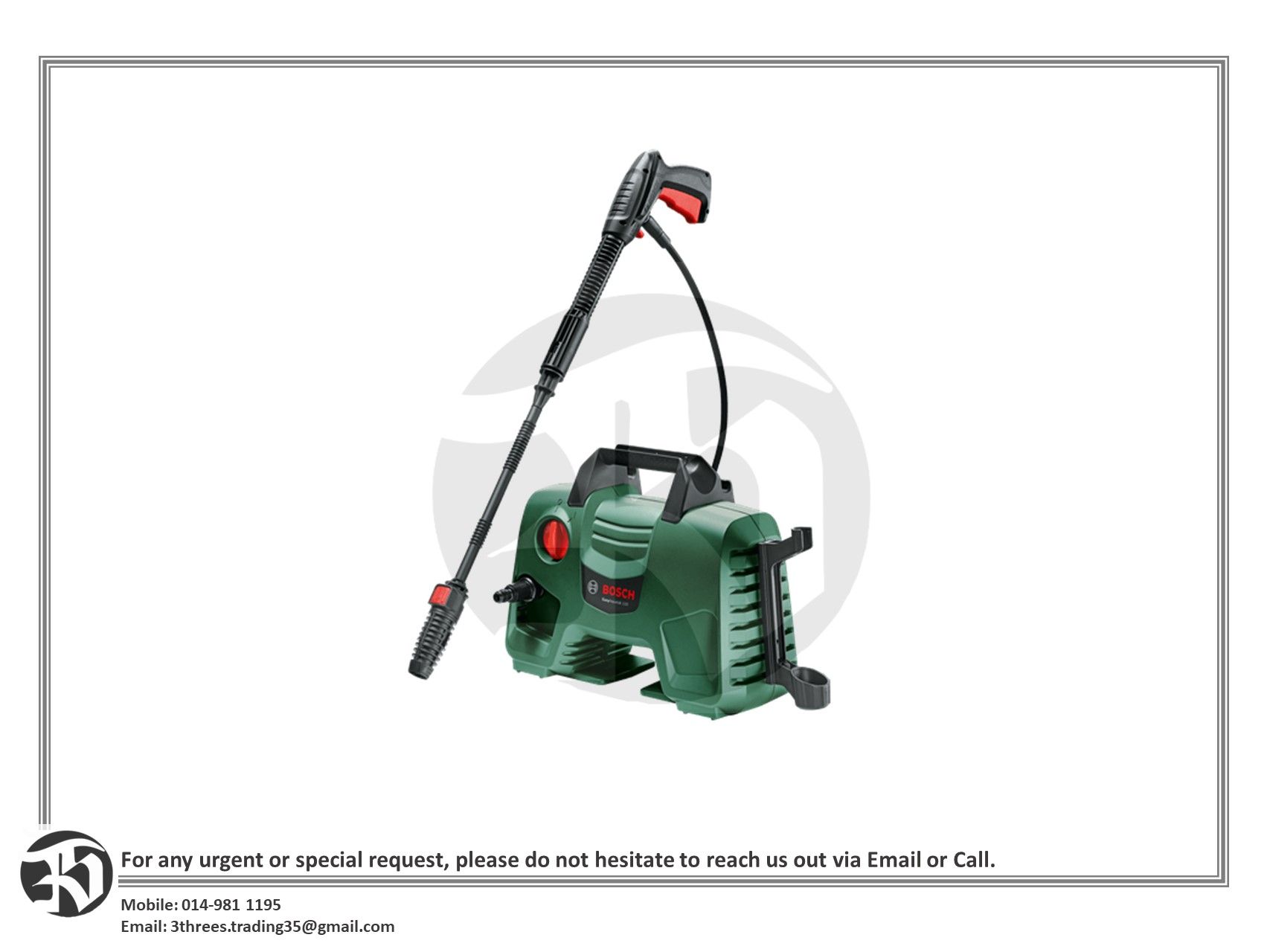 Bosch High Pressure Washer - Easy Aquatak 110