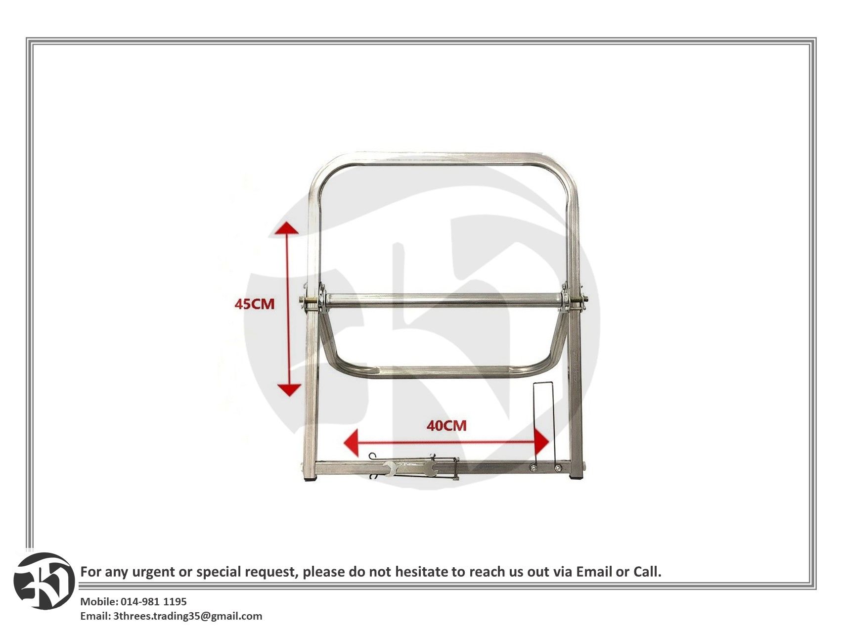 Fibre Rolling Drum Rack RR101 - 1km/2km
