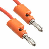 Fluke PATCH B-12-3 Banana Plug Patch Cord (orange)