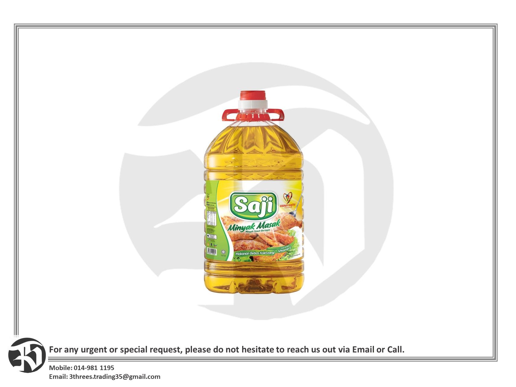 Saji Cooking Oil 5kg