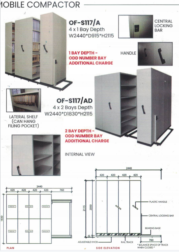 OFIS SERIES MOBILE COMPACTOR