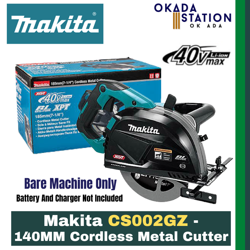 Makita CS002GZ - 140MM Cordless Metal Cutter - Bare Tool Only & Combo Set / Metal Cutter / Metal Cutting Saw / Saw / 40V