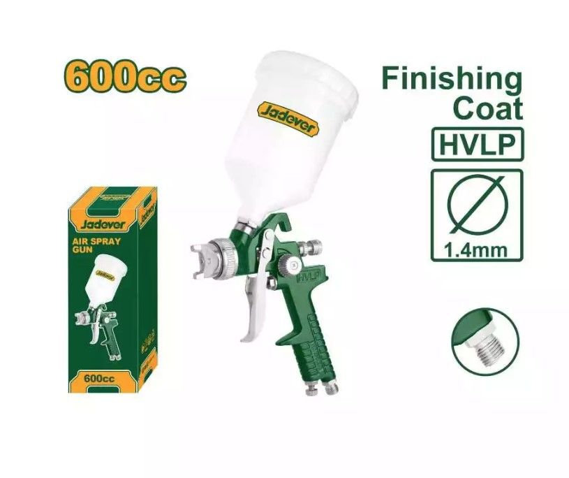 JADEVER AIR SPRAY GUN 600CC JDGA1506