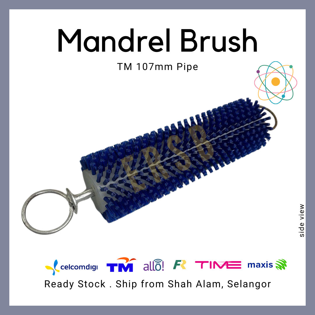 Mandrel Brush for TM 107mm pipe