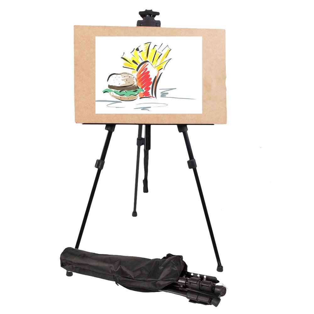 QS Art Sketch Paint Menu Easel Stand Display Tripod for Floor Countertop