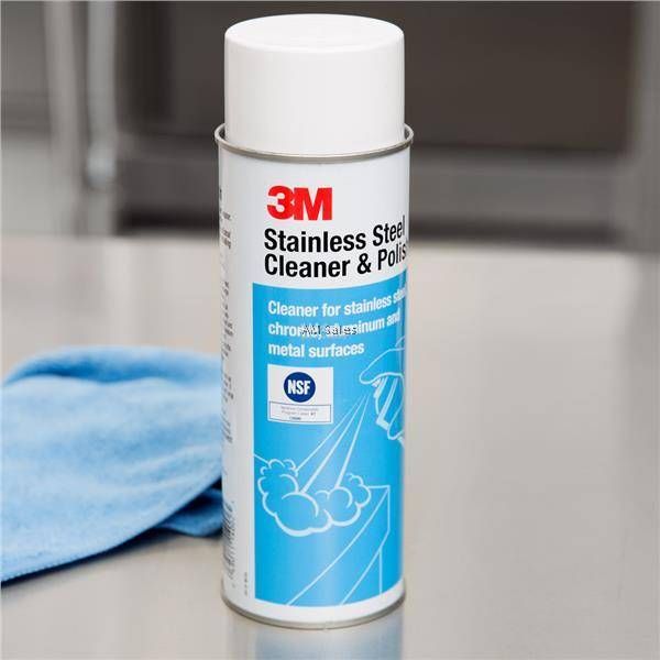 3M STAINLESS STEEL CLEANER & POLISH