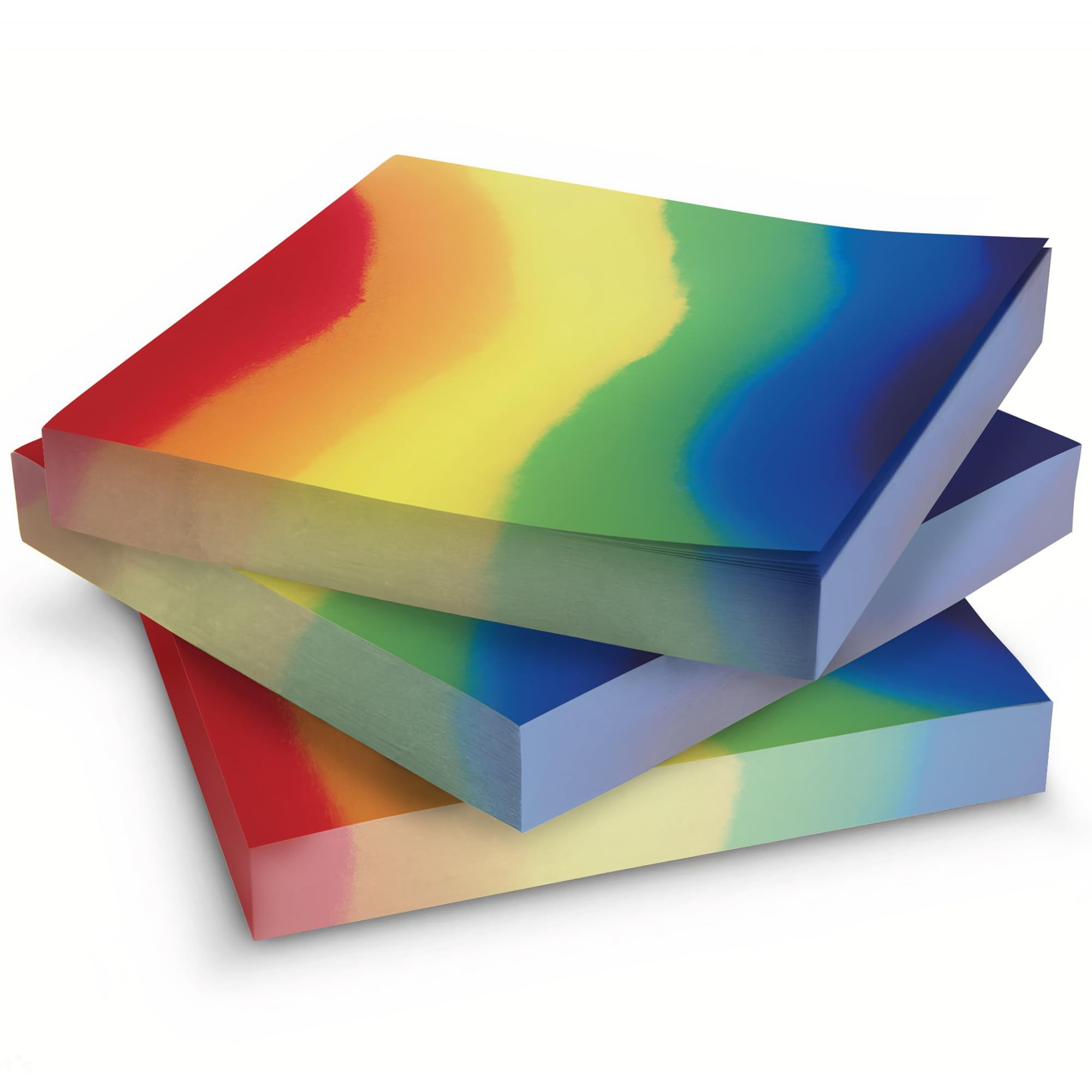 Sticky note rainbow size 3" X3" ( multi colour)