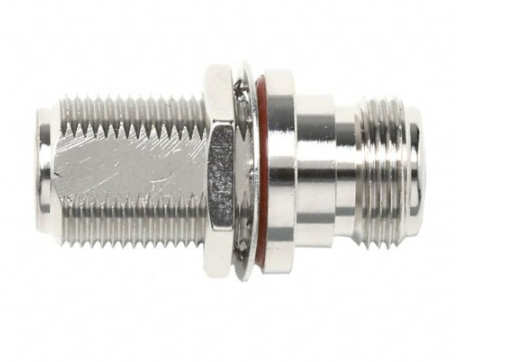 Fluke PCN50 73045 N Bulkhead Adapter, Jack To Jack, Pressurized