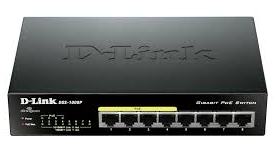 D-LINK GIGABIT 8-PORTS WITH 4-POE (DGS-1008P)