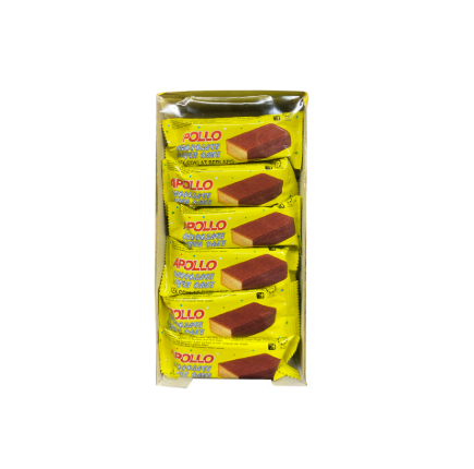 APOLLO CHOCOLATE LAYER CAKE 18g X 24pks X 12boxes