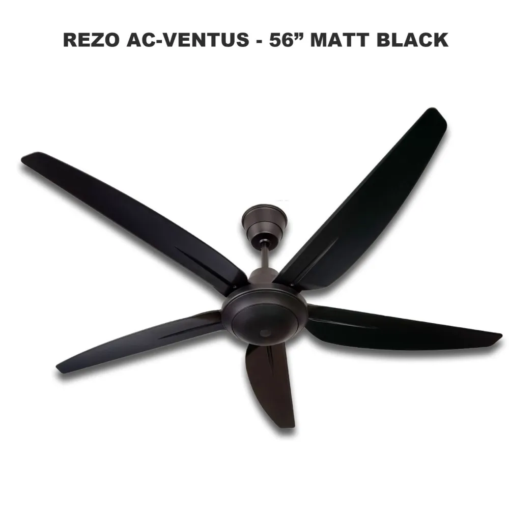 REZO VENTUS MY56/5B Ceiling Fan Remote Control 5 Speed 5 ABS Blades