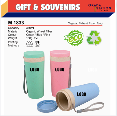 GIFT & SOUVENIRS: M 1833 ORGANIC WHEAT FIBER MUG -300ML
