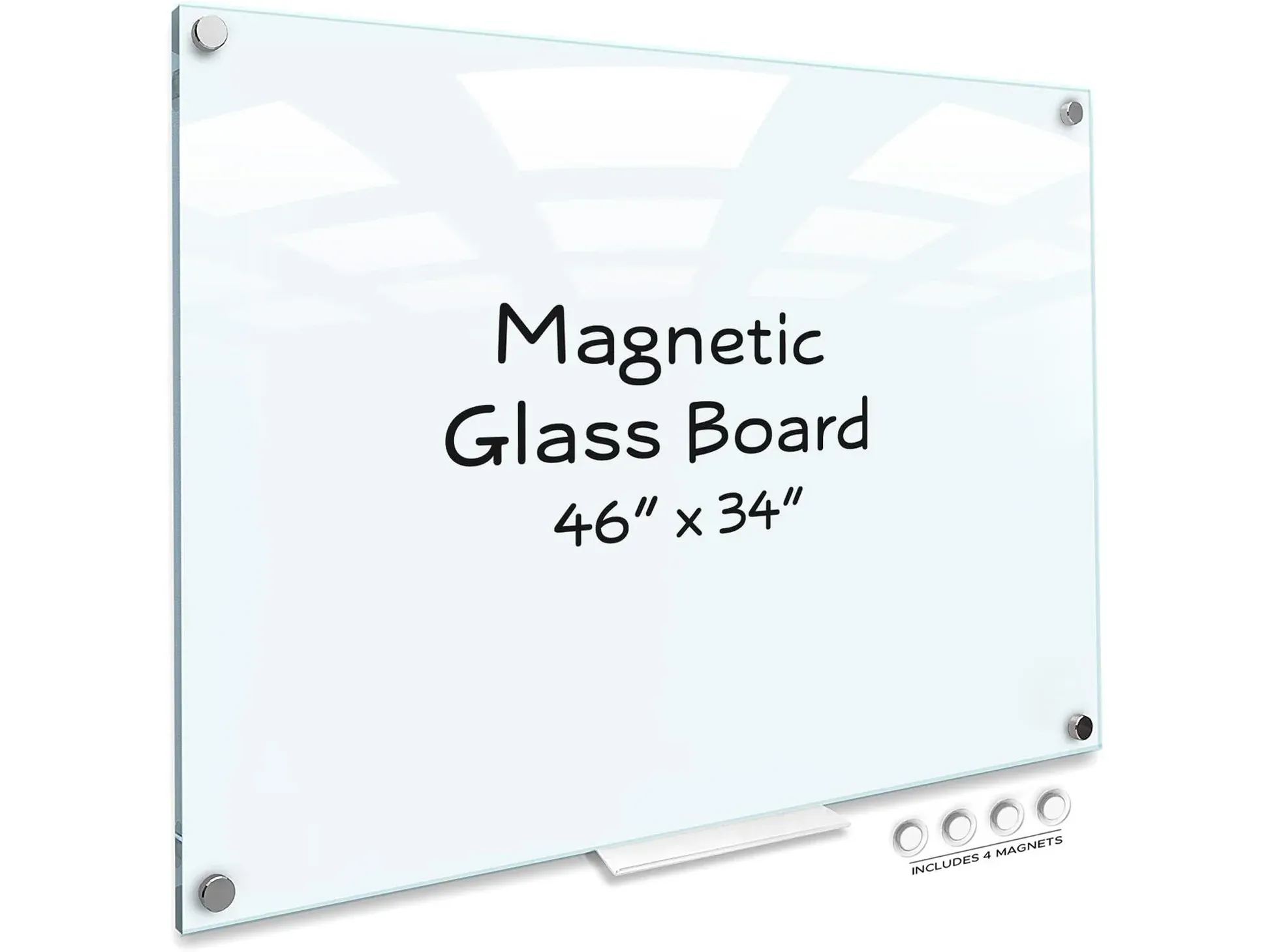 MAGNETIC STICKER WHITEBOARD   ( 34.5 cm x 46 cm  )