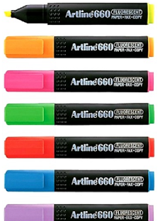 ARTLINE Fluorescent Highlighter 660