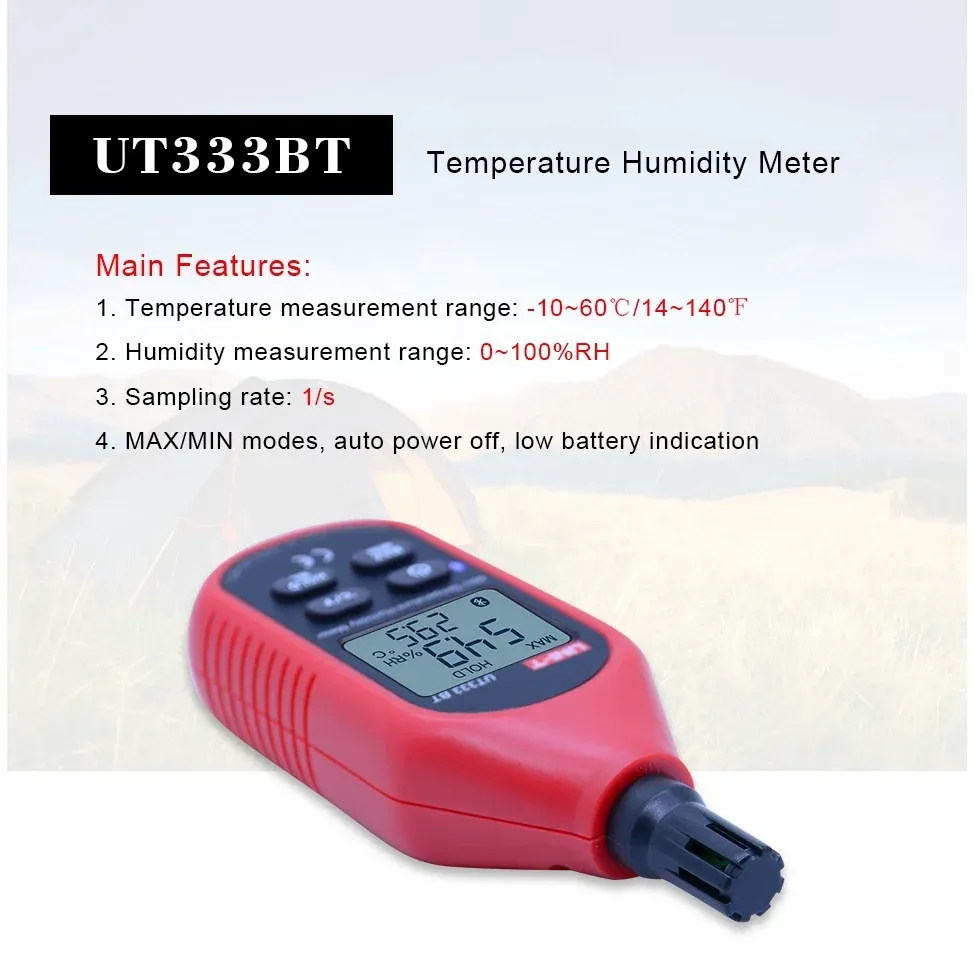 UNI-T UT333 Mini Temperature and Humidity Meter