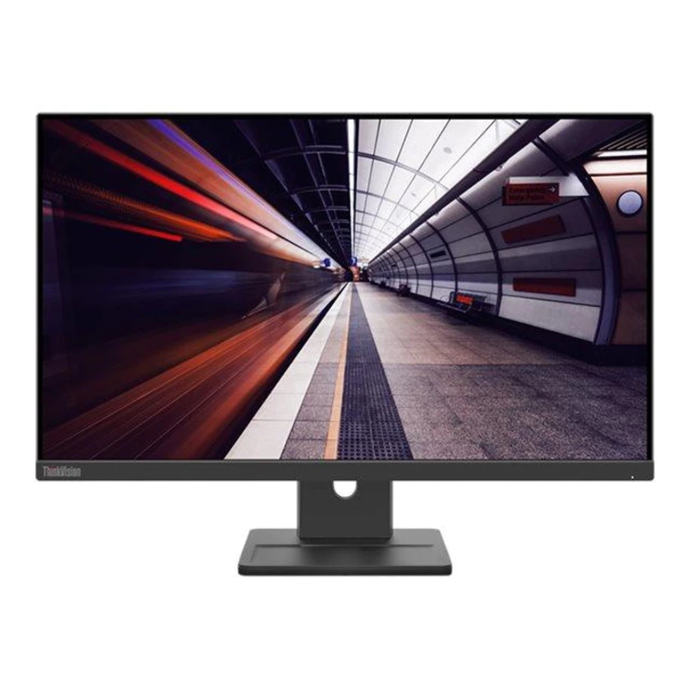 Lenovo 23.8" Thinkvision E24-30 IPS FHD 100Hz 4ms Build-In-Speaker Ergonomic Near Edgeless Monitor