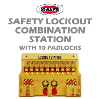 M-SAFE SAFETY LOCKOUT COMBINATION STATION M-B102
