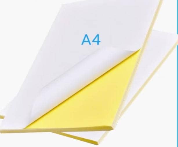 Glossy sticker paper A4 135gsm (1pack)