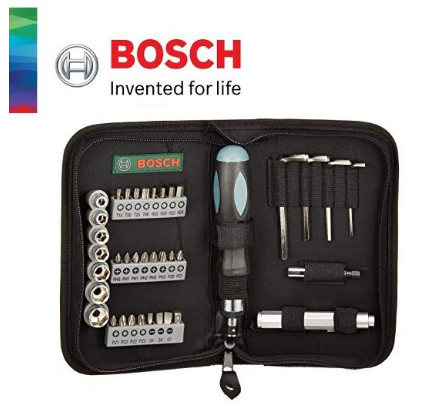 Bosch Screwdriving And Socket Set 38 Pieces 2607019506