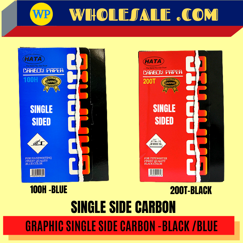 GRAPHIC CARBON PAPER -100'S BLUE & BLACK / Graphic / Paper / Carbon Paper #black #blue