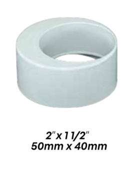ATKC UPVC Fittings Bush Reducer 2" x 1 1/2" (50MMx40MM)