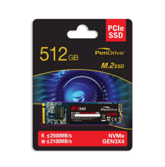 Genuine Malaysia Pendrive Warranty - PENDRIVE RAPID M.2 PCIE NVME GEN (G3X4) 512GB SSD