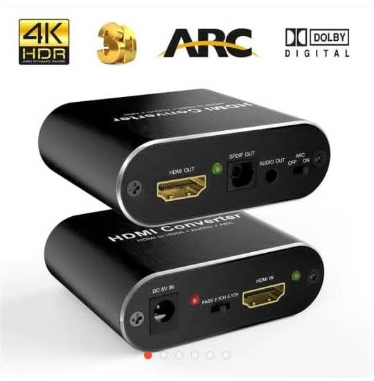 ARC HDMI AUDIO EXTRACTOR SPLITTER