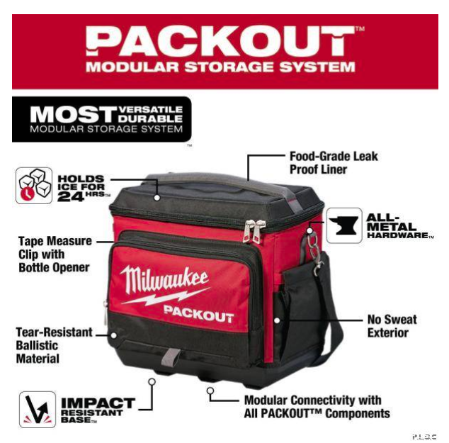 MILWAUKEE PACKOUT™ Cooler