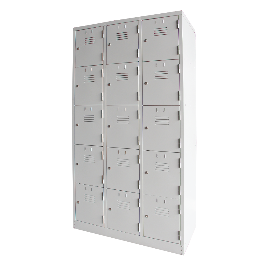 STERLING 15 COMPARTMENTS STEEL LOCKER (S126/A & S126/AS) / 1143mm WIDTH
