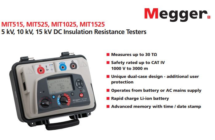 Megger - MIT515