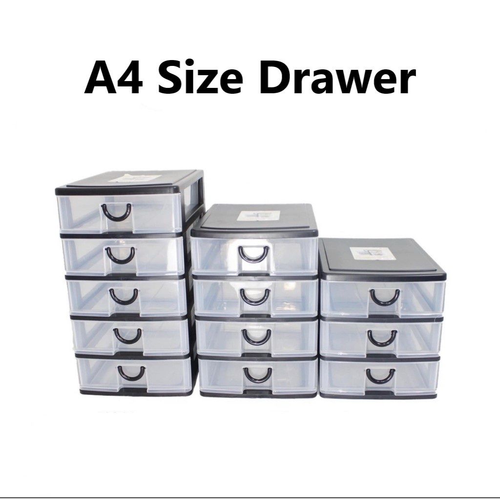 Plastic A4 Drawer (5 Tier)