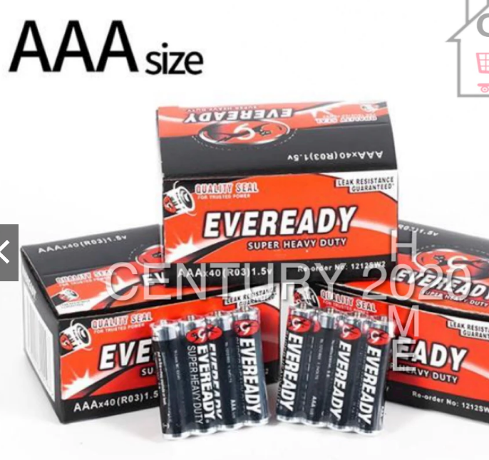 Eveready Super Heavy Duty Battery