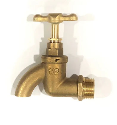 HEAVY DUTY BRASS BIB TAP H/D_ 1/2 INCH