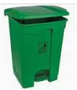 Big 80L Kitchen Bin with Pedal