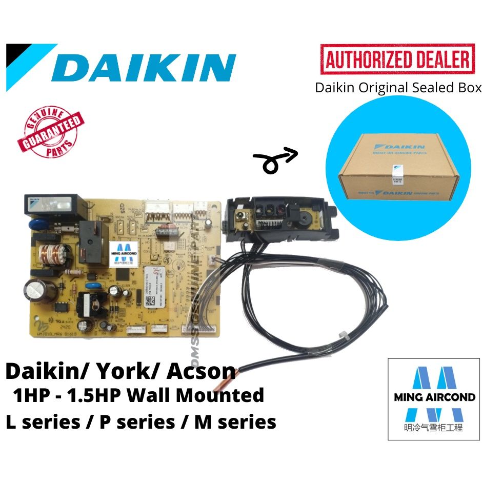 ORIGINAL] DAIKIN YORK AIRCOND PC BOARD YWM10L YWM15L YWM20L YWM25L FT10L FT15L FT20L FT25L