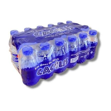 Cactus Natural Mineral Water 24 Bottles x 250ml